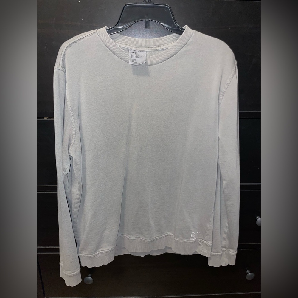 Onia Nordstroms Grey Crewneck Sweatshirt Men’s Medium